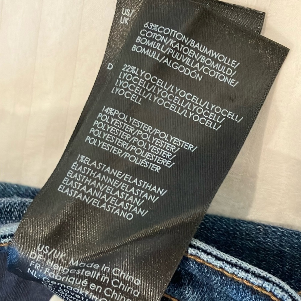 Liverpool Jeans Company size 2 waist 26 women’s Blue Straight Jeans - Picture 6 of 16